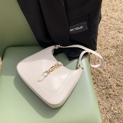 Ester Designer Leather Shoulder Crossbody Bag