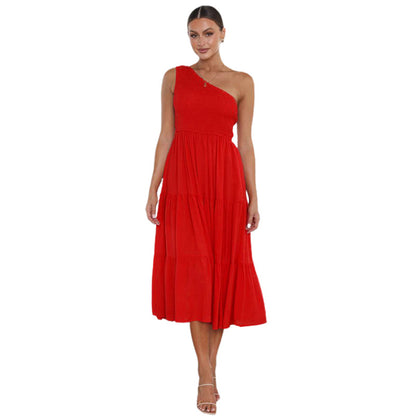 Margaret Shoulder Sleeveless Summer Dress