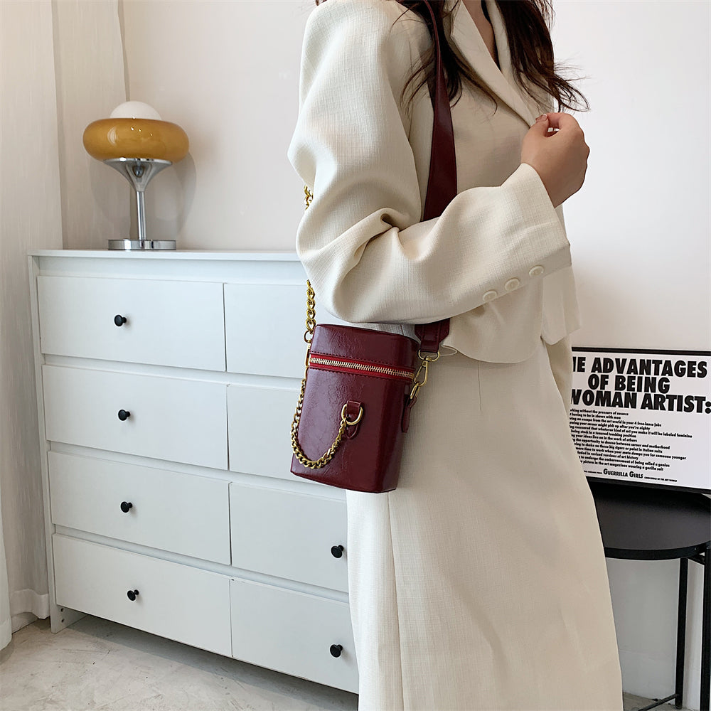 Peggy Vintage Mini Bucket Bag