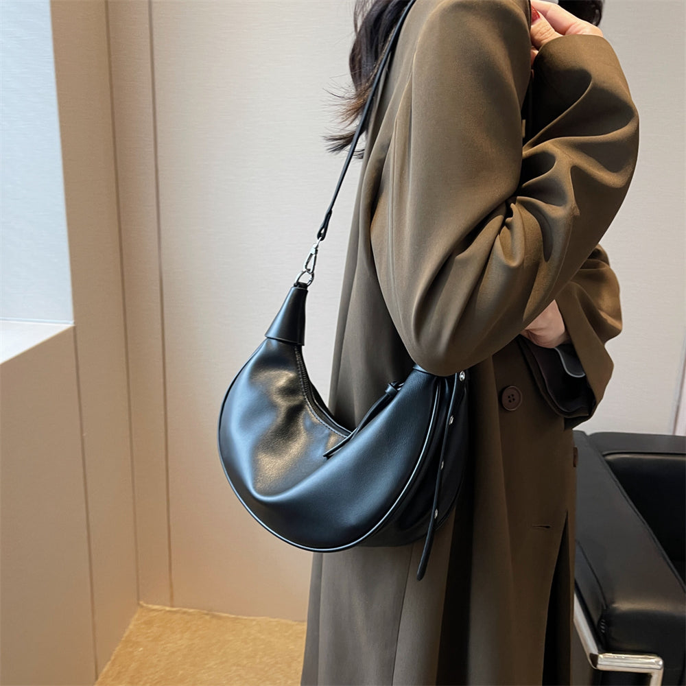 Naomi Half Moon Hobo Bag