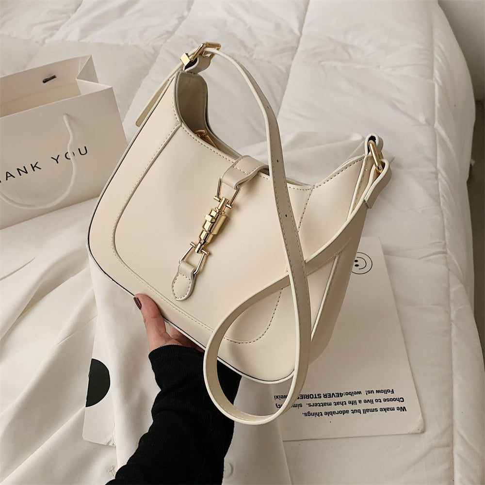 Ester Designer Leather Shoulder Crossbody Bag