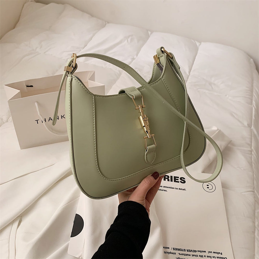 Ester Designer Leather Shoulder Crossbody Bag