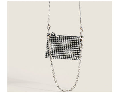 Pamela Diamonds Coin Purses Shinny Bag