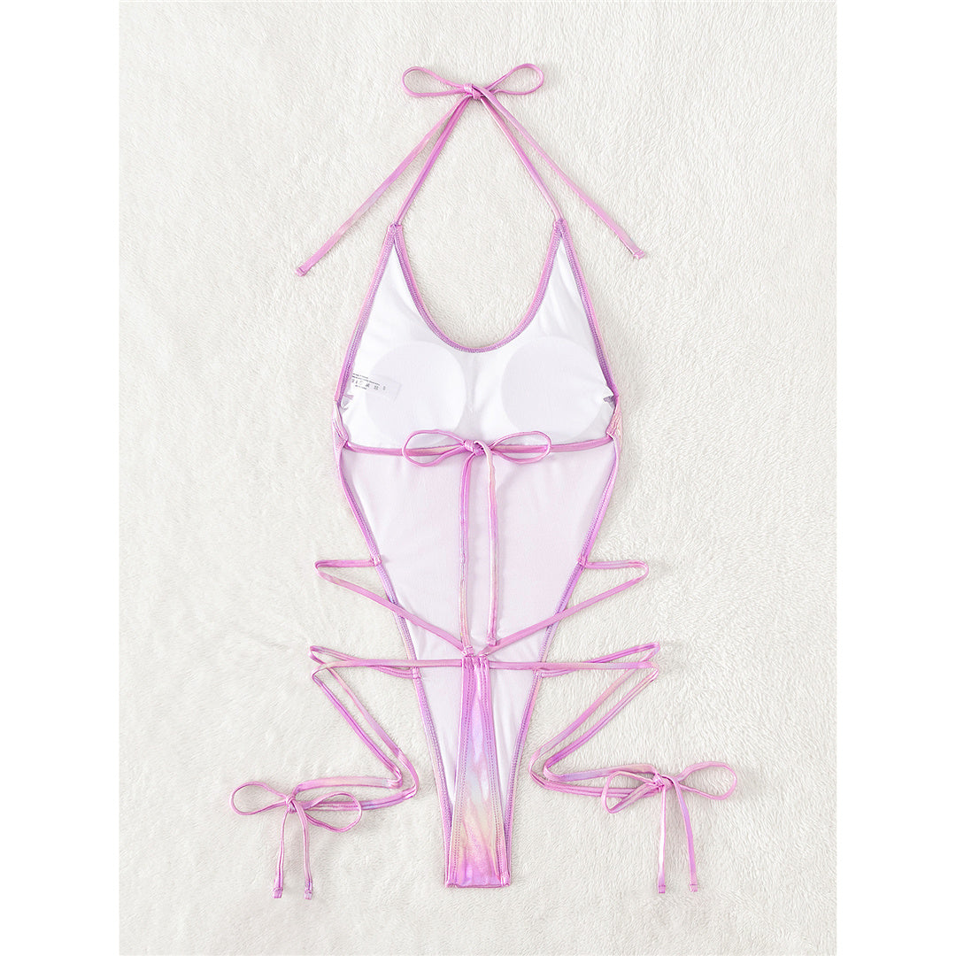 Gill Wrap Around High Leg Cut Monokini