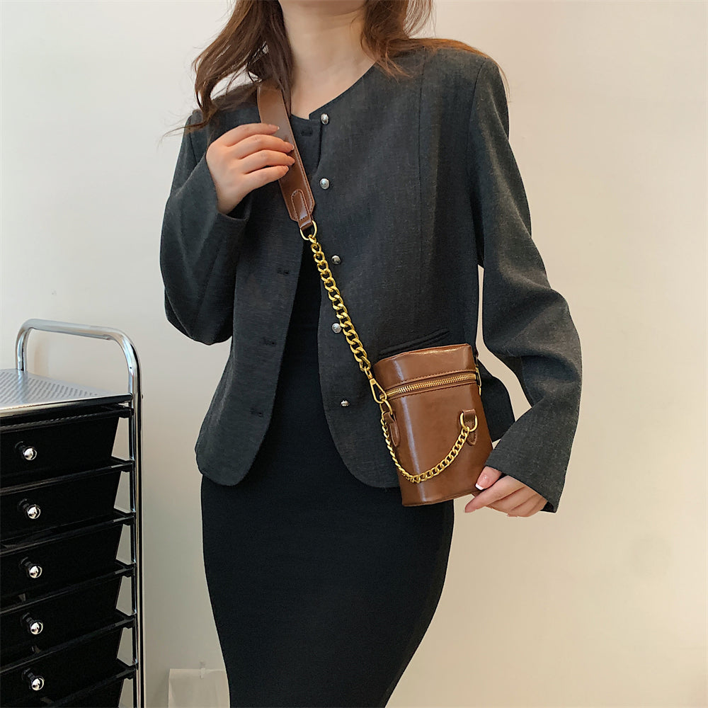 Peggy Vintage Mini Bucket Bag