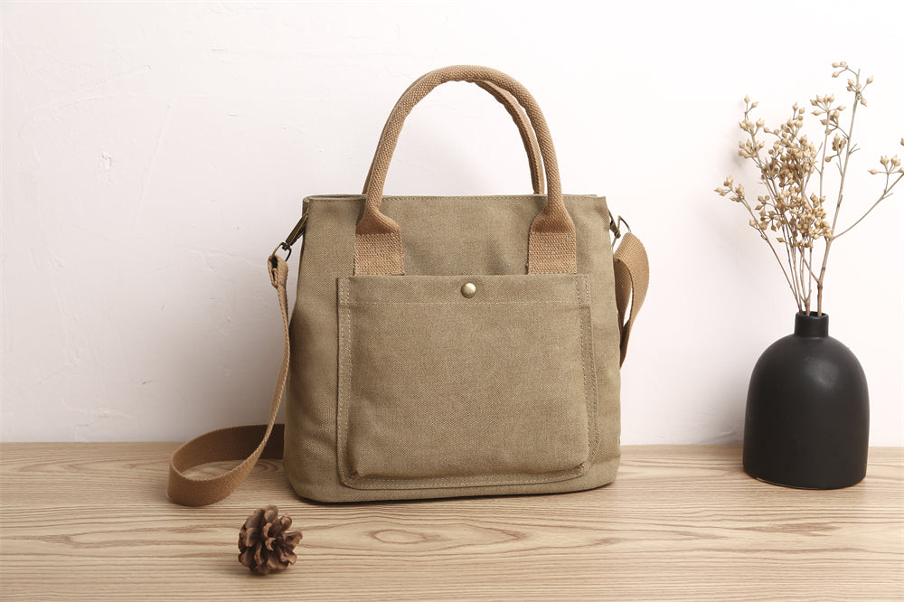 Nora Canvas Shoulder Bag