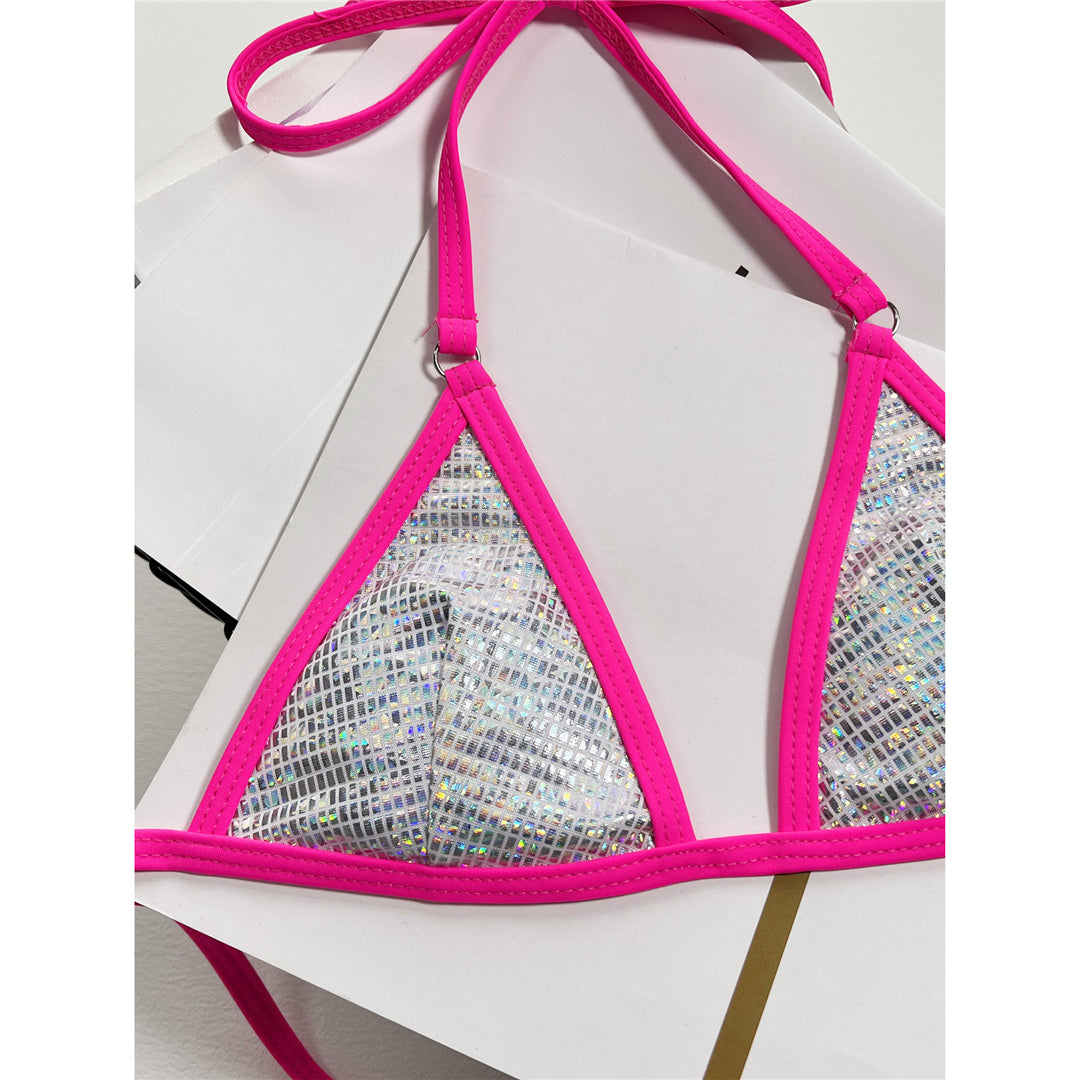 Jocelyn Sexy Halter Mini Thong Bikini