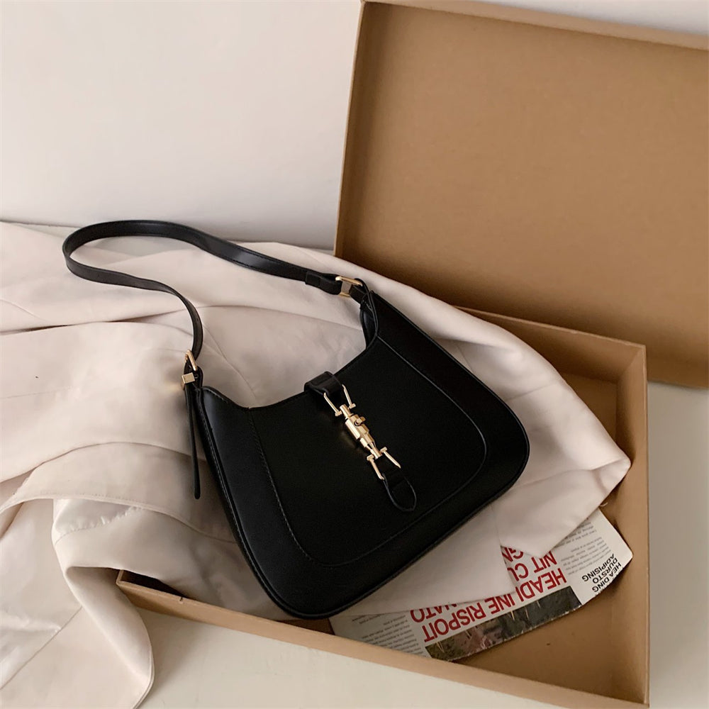 Ester Designer Leather Shoulder Crossbody Bag