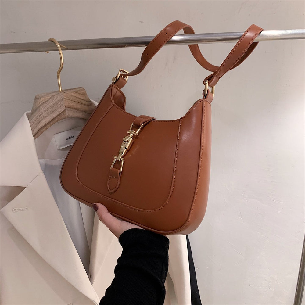 Ester Designer Leather Shoulder Crossbody Bag