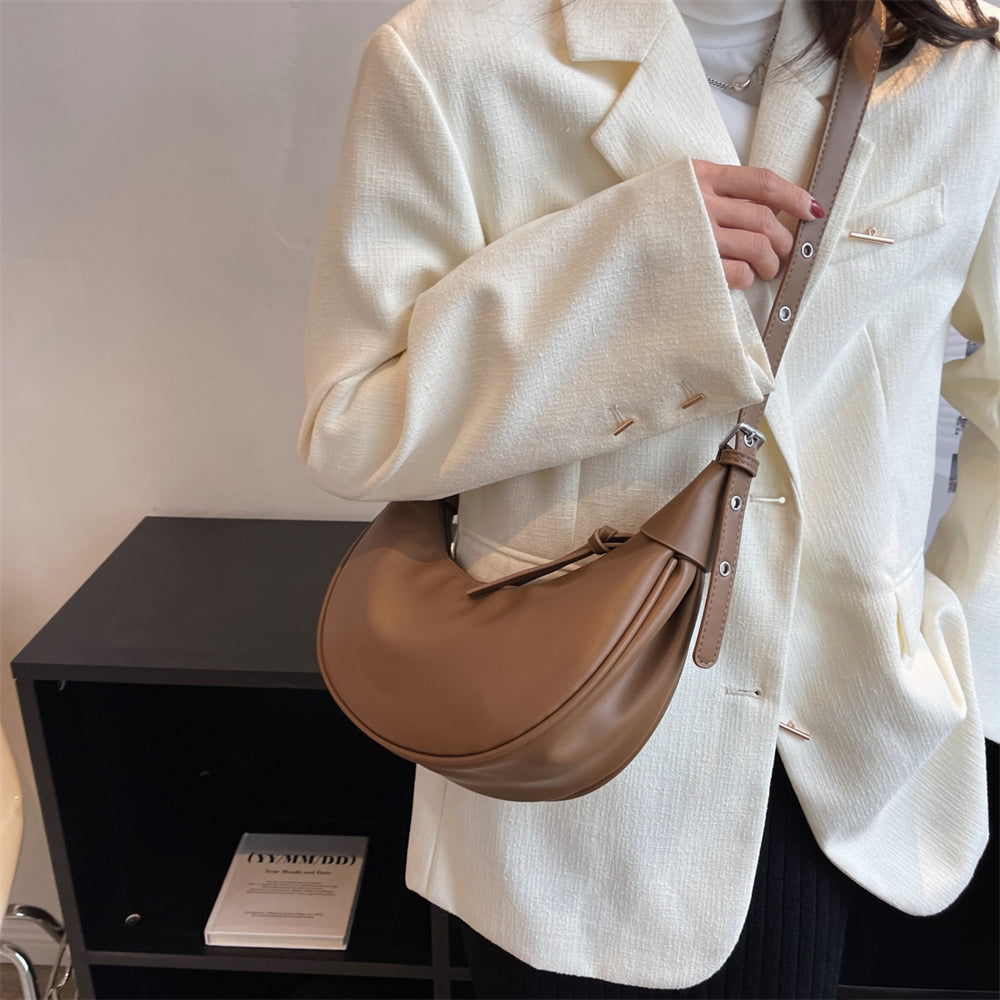 Naomi Half Moon Hobo Bag