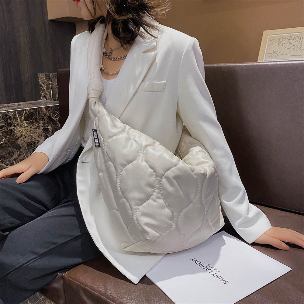 Peggy Padded Big Crossbody Hobo Bag