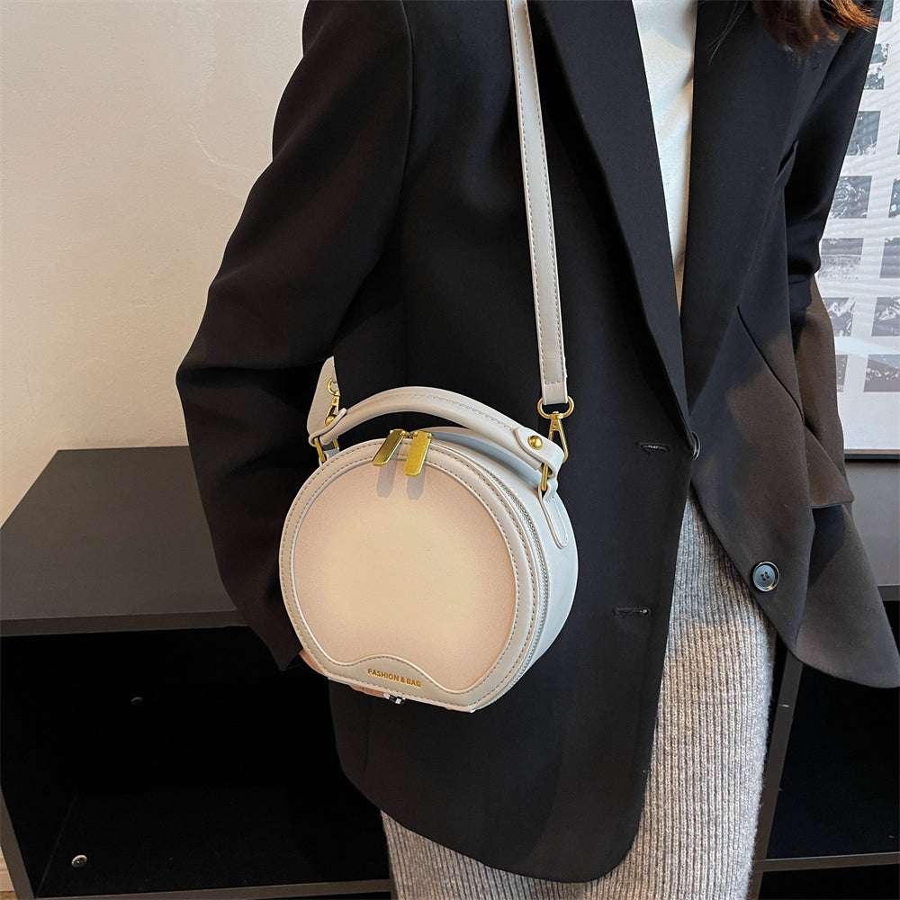 Heather Vintage Style Round Handbag