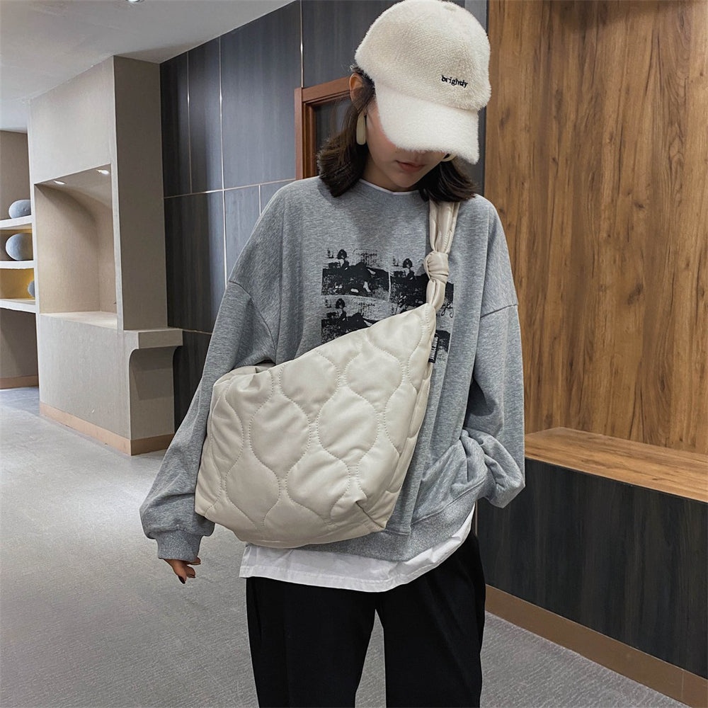 Peggy Padded Big Crossbody Hobo Bag