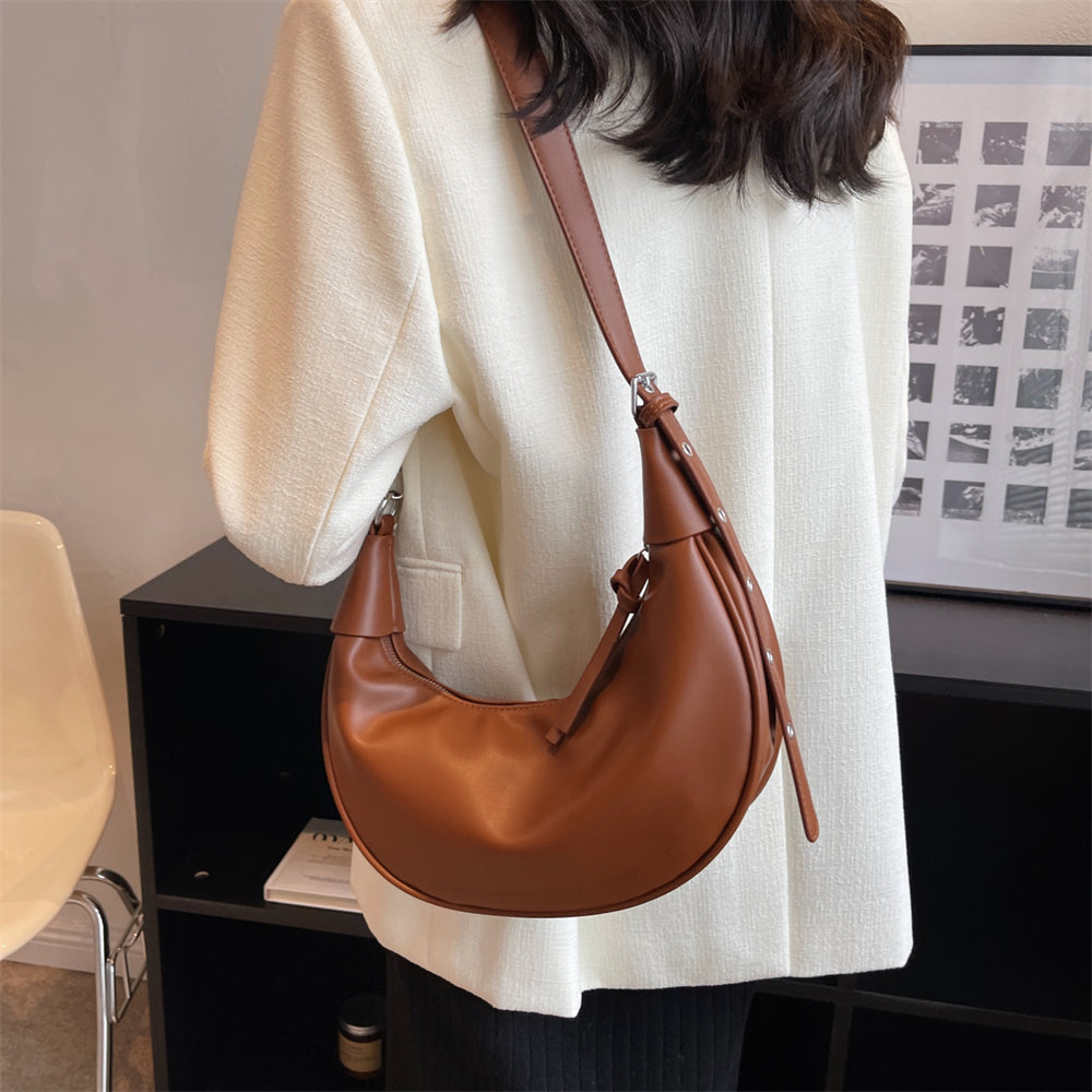 Naomi Half Moon Hobo Bag