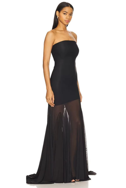 Off-shoulder Strapless Sexy Maxi Dress