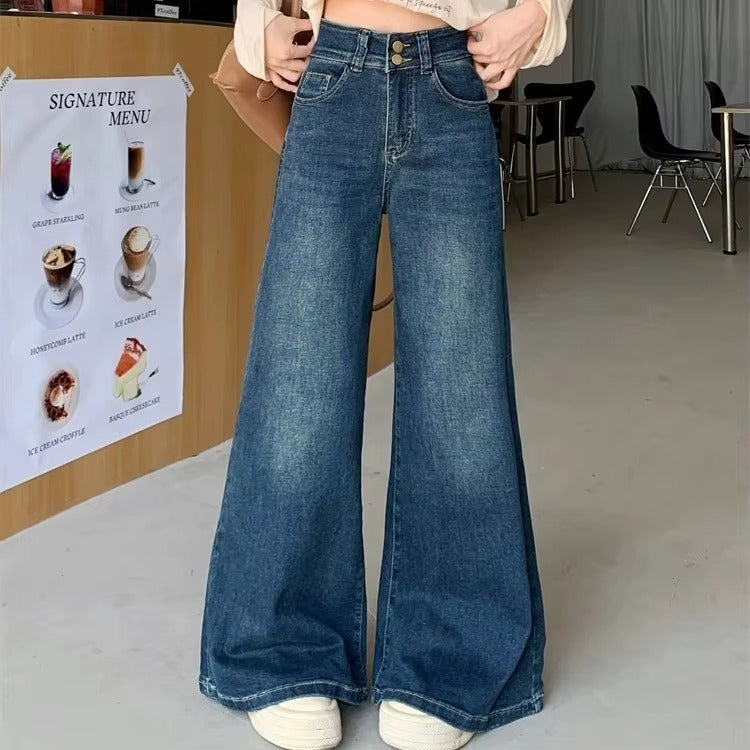High Waist Wide Leg Jeans
