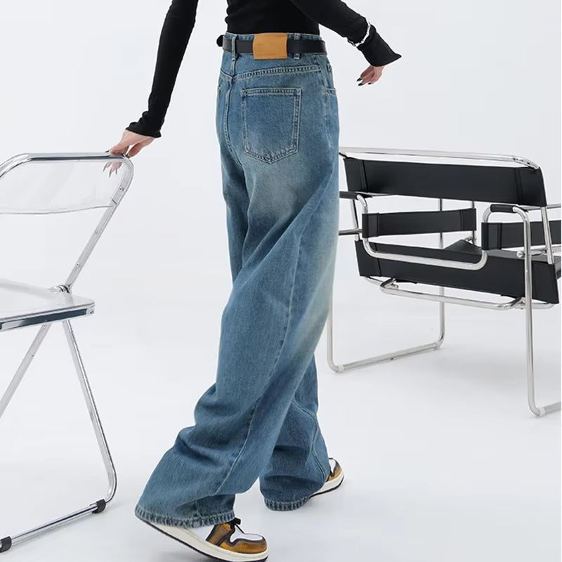 High Waisted 90s Baggy Wide Leg Jeans