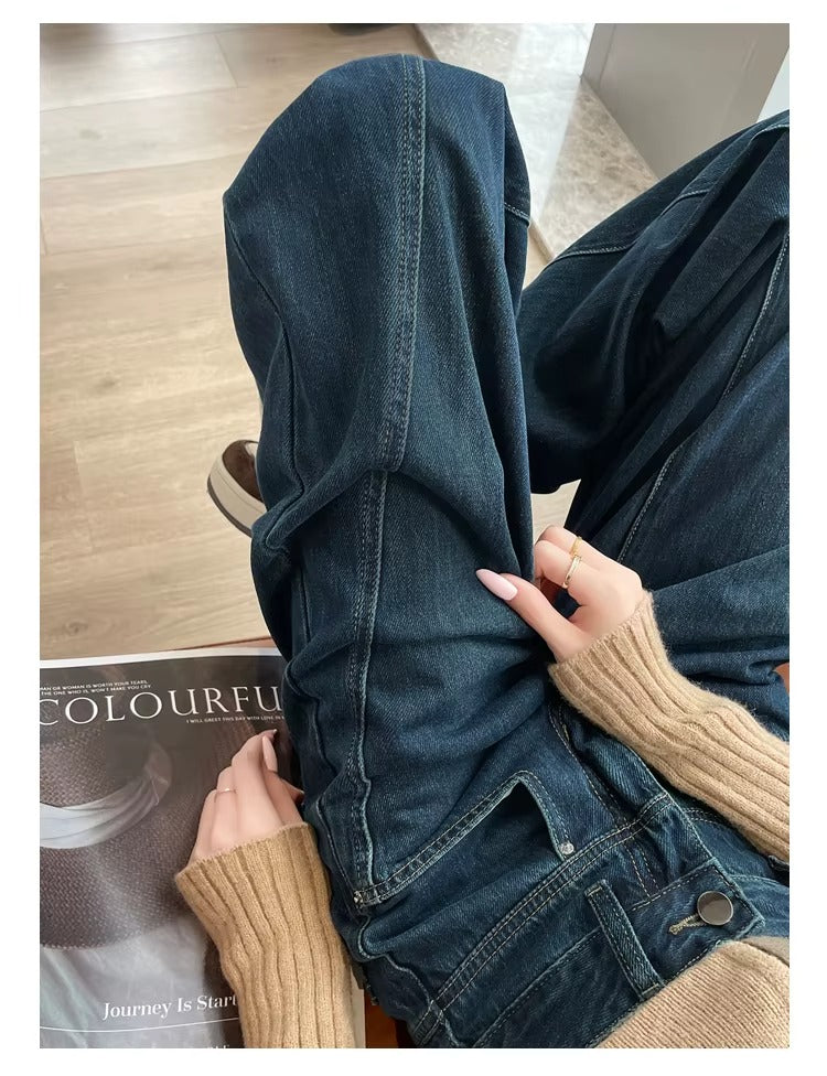 American High Street Wide Leg Jeans Outfit