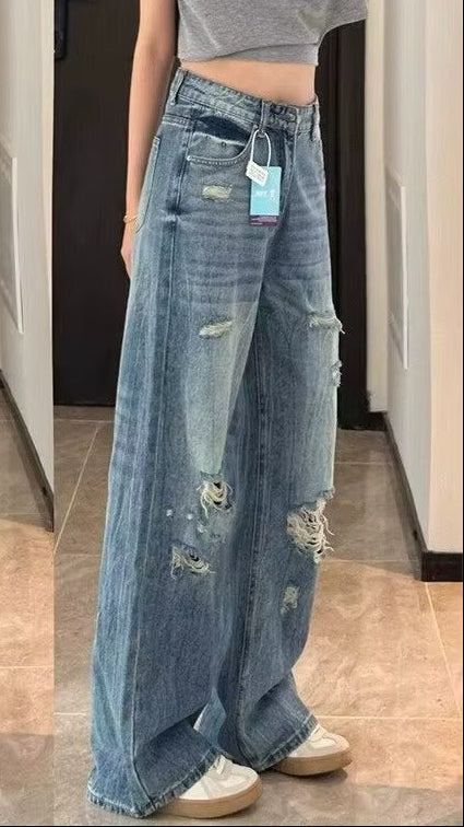 Tall Retro Wide Leg Jeans for Women