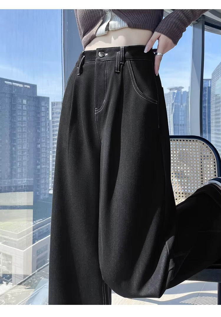 High Waist Wide Leg Jeans for Women