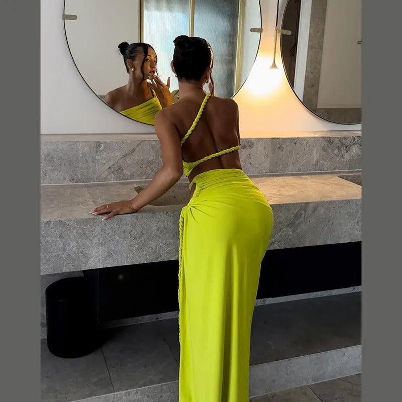 Stella Green Sexy Two Piece Set