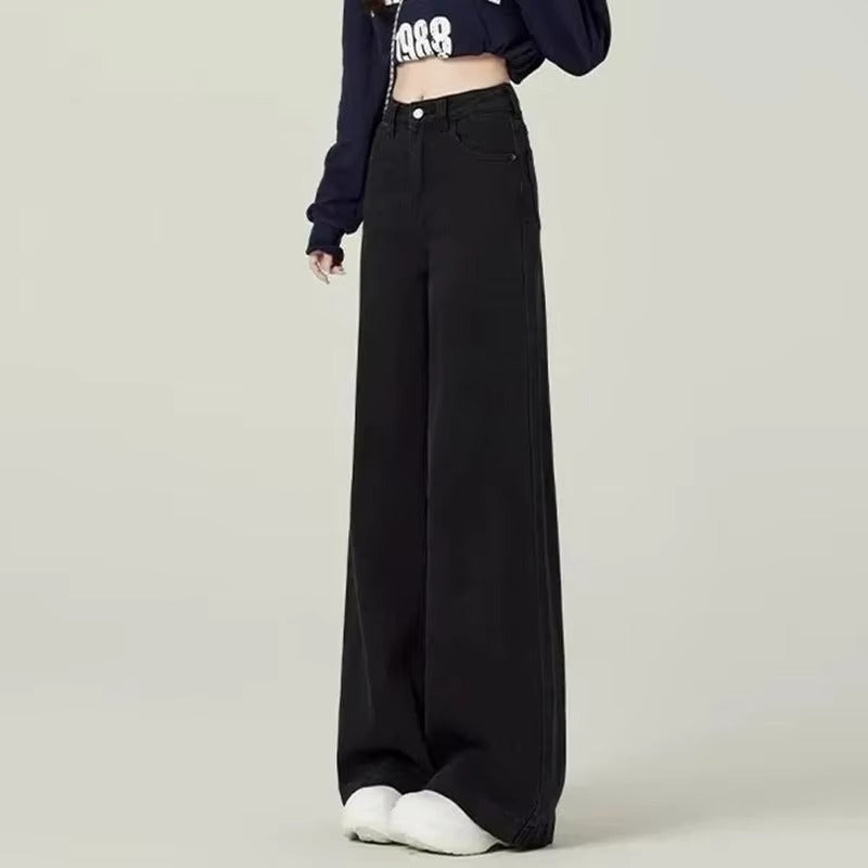 Girls Chic Baggy Wide Leg Jeans