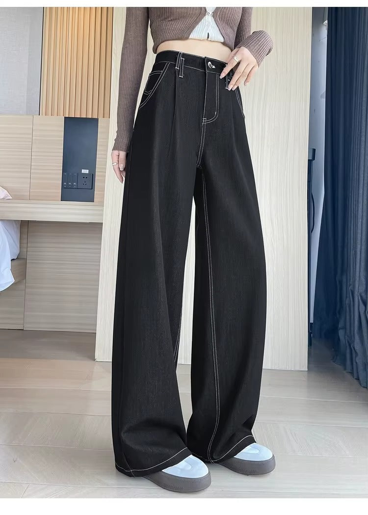 High Waist Wide Leg Jeans for Women