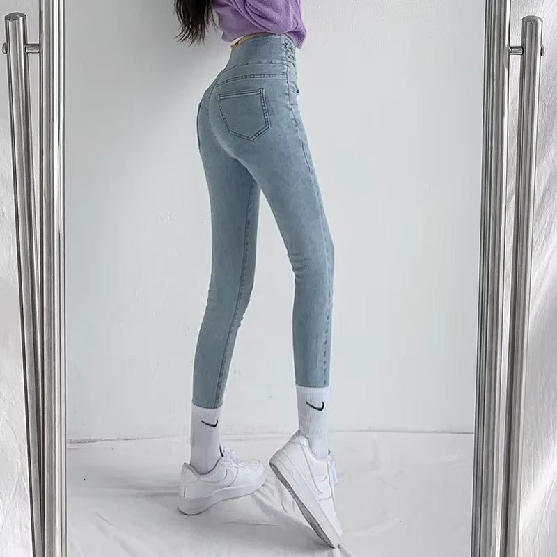 Y2K High Waist Skinny Jeans
