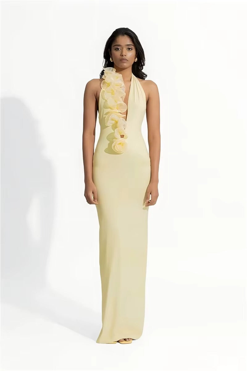 Affordable Mesh Maxi Dress for Graduation & Evening Events | US & Worldwide Shipping