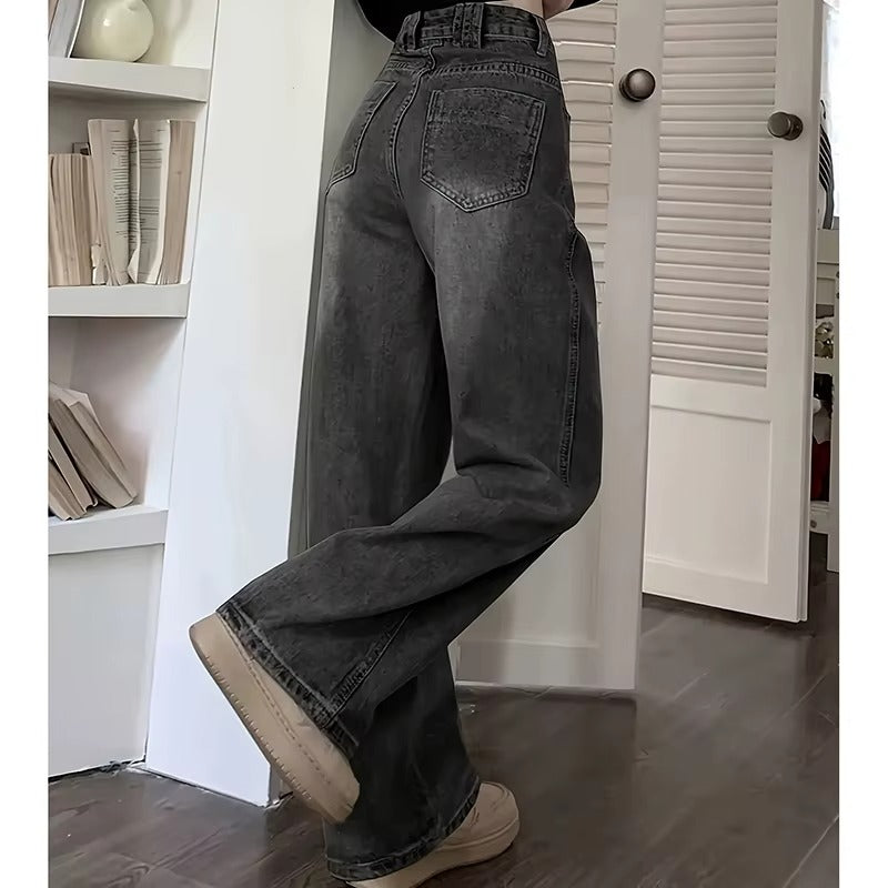 Women’s High Waist Wide Leg Jeans