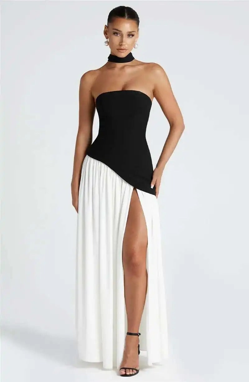 Alison Strapless Off-shoulder Sexy Maxi Dress