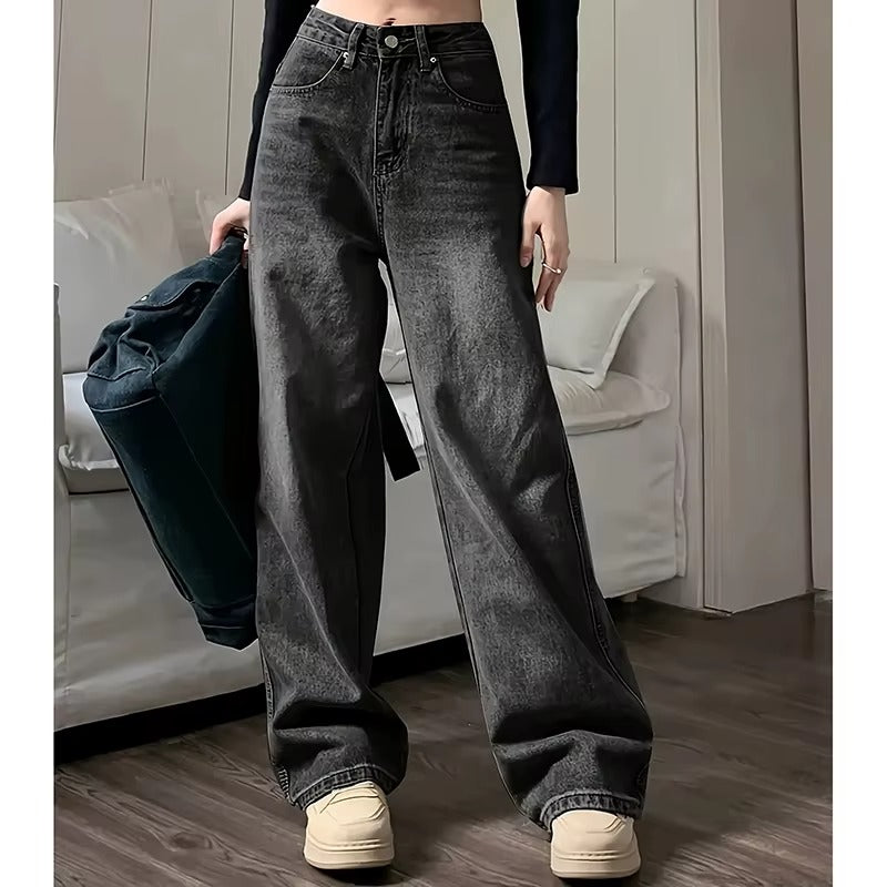 Women’s High Waist Wide Leg Jeans