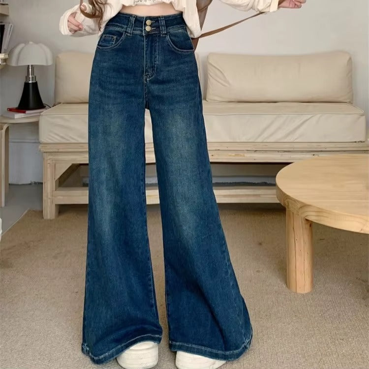 High Waist Wide Leg Jeans