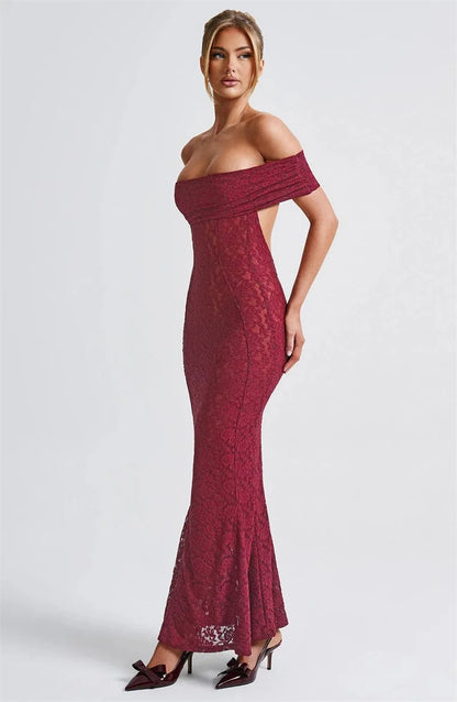 Hollow Out See Through Sexy Maxi Dress