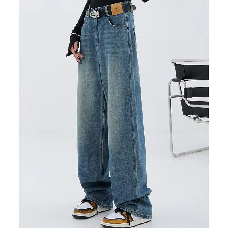 High Waisted 90s Baggy Wide Leg Jeans
