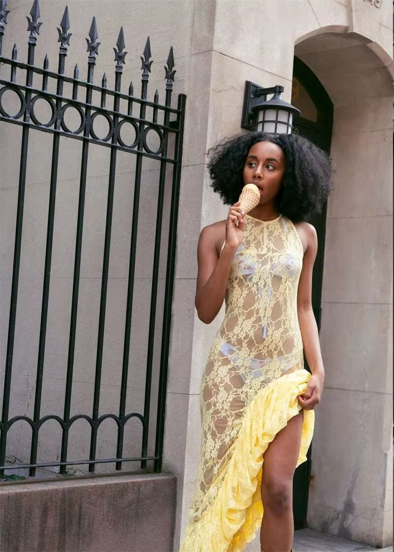 Affordable Lace Midi Dress for Wedding Guests | US & Worldwide Shipping