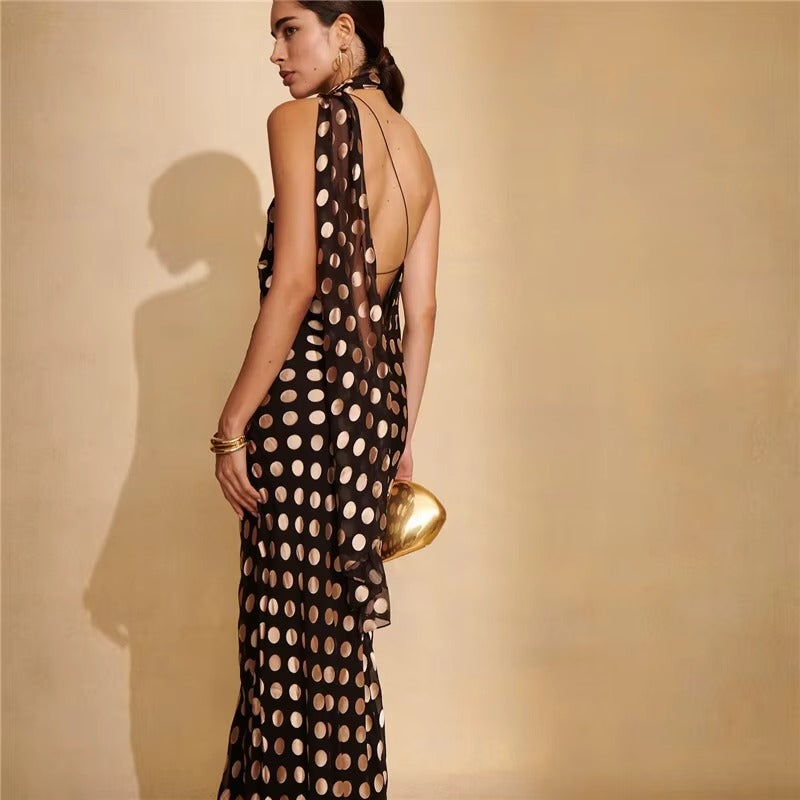 Affordable Plaid Maxi Dress for Elegant Evening & Club Style | US & Worldwide Shipping