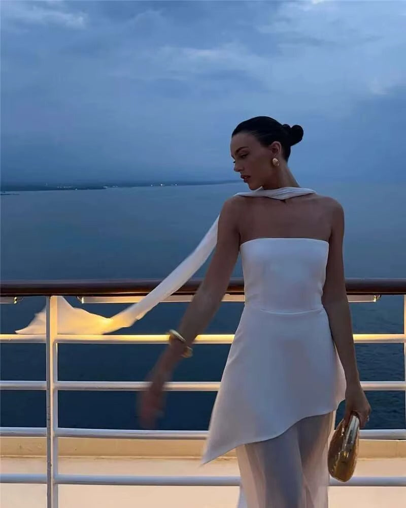 Karen Strapless Sexy Maxi Dress