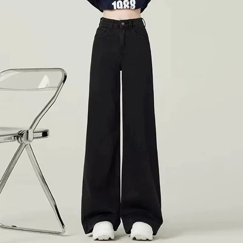 Girls Chic Baggy Wide Leg Jeans