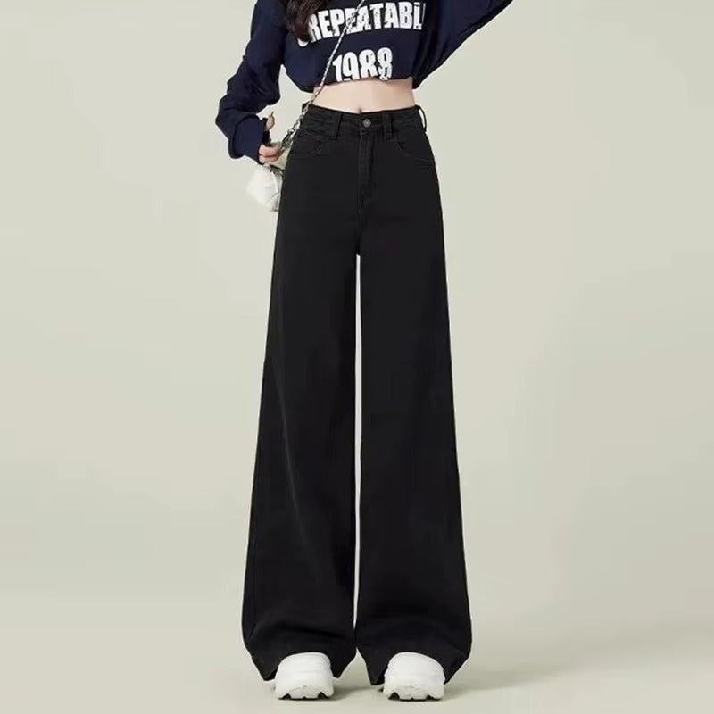 Girls Chic Baggy Wide Leg Jeans