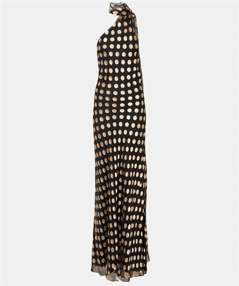 Affordable Plaid Maxi Dress for Elegant Evening & Club Style | US & Worldwide Shipping