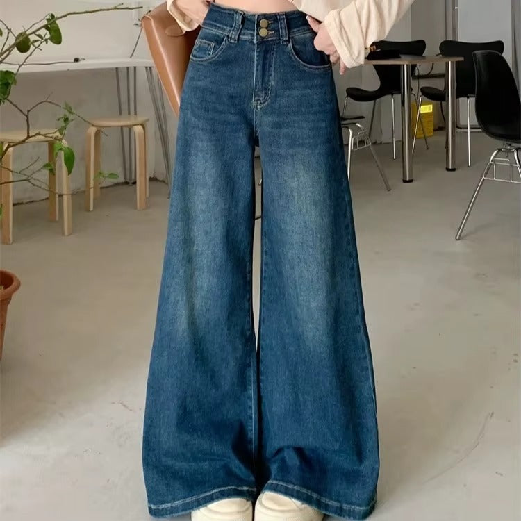 High Waist Wide Leg Jeans