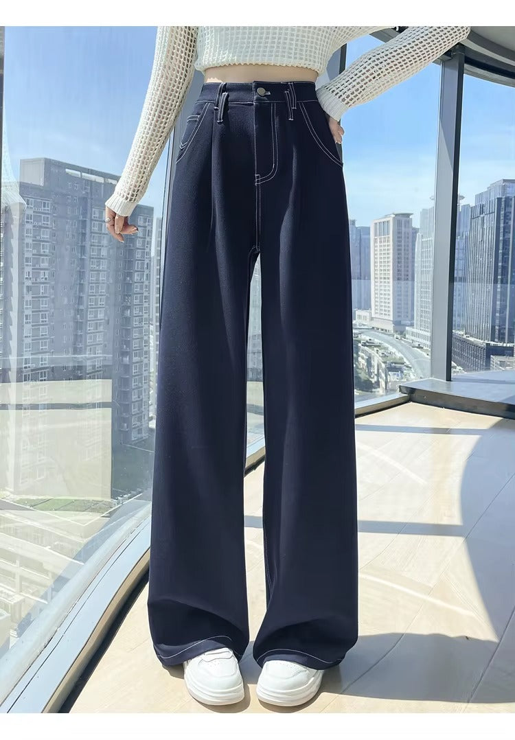 High Waist Wide Leg Jeans for Women
