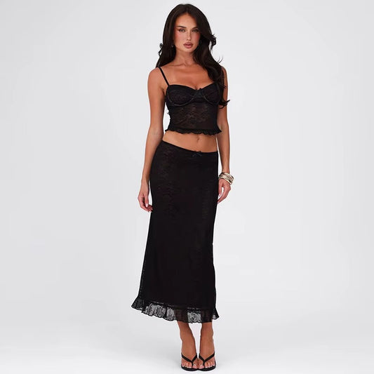 Diane Lace Sexy Two Piece Set