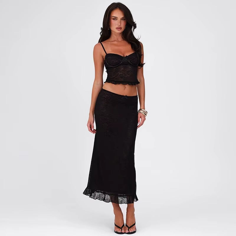 Diane Lace Sexy Two Piece Set