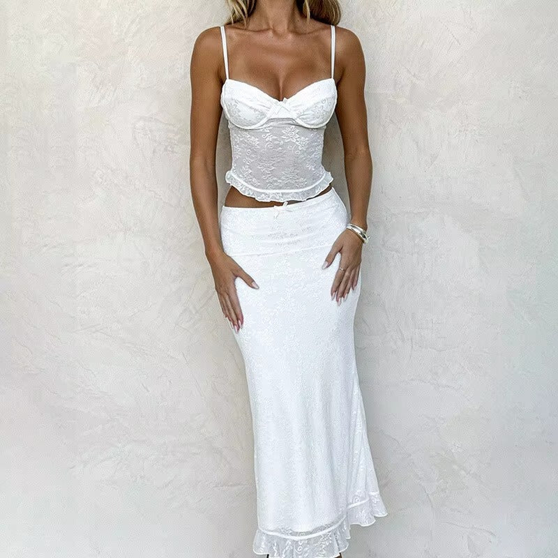 Diane Lace Sexy Two Piece Set