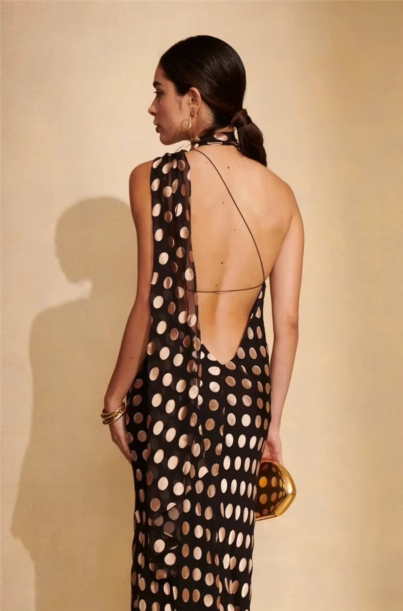 Affordable Plaid Maxi Dress for Elegant Evening & Club Style | US & Worldwide Shipping