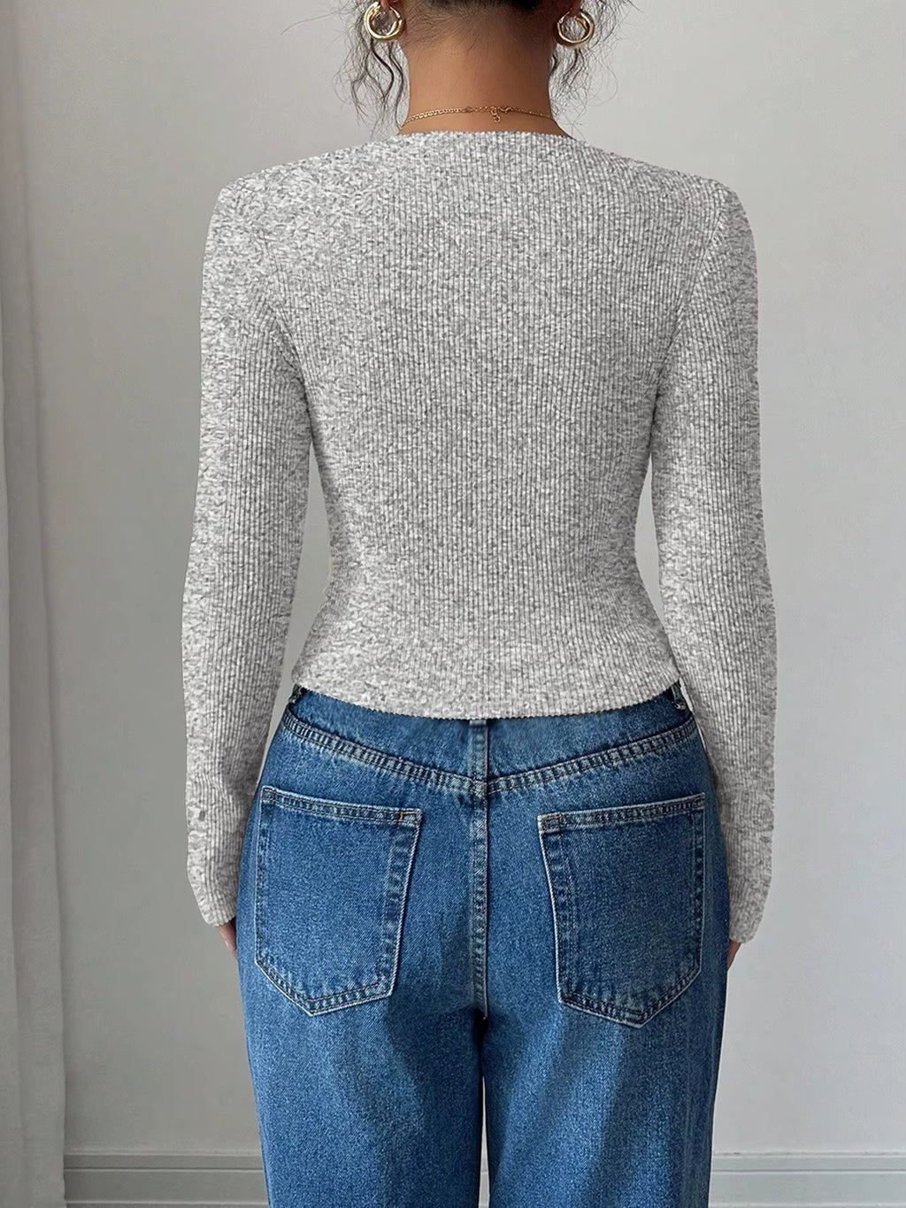 Women's Asymmetrical Pleated T-Shirt