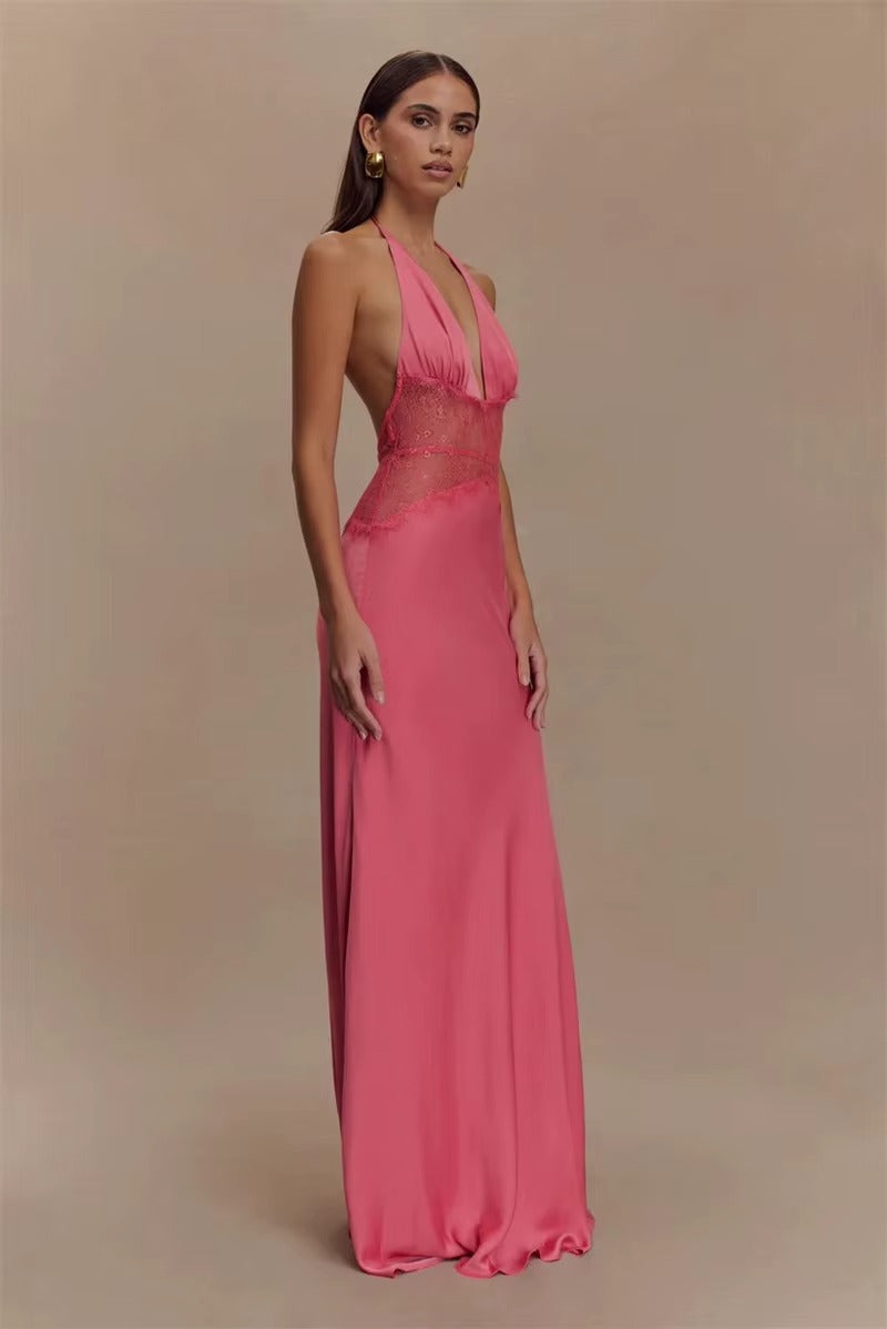 Affordable Backless Maxi Dress for Prom & Summer Evenings | US & Worldwide Shipping