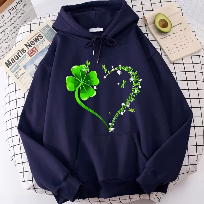 Woman Casual Fall Winter Graphic Print Hoodie